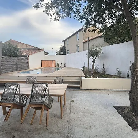 Maison Nomade Piscine Privee, Parking Et Clim Vakantiehuis