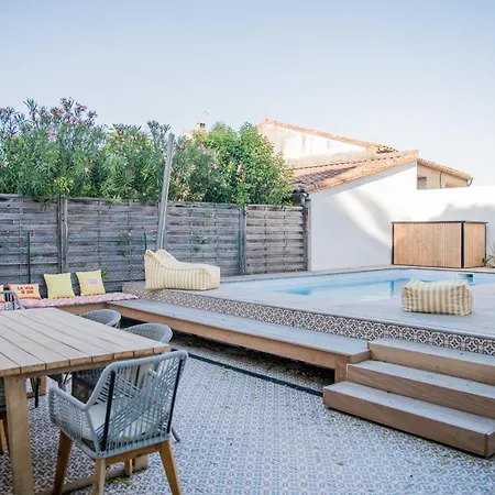 Maison Nomade Piscine Privee, Parking Et Clim Feriehus *