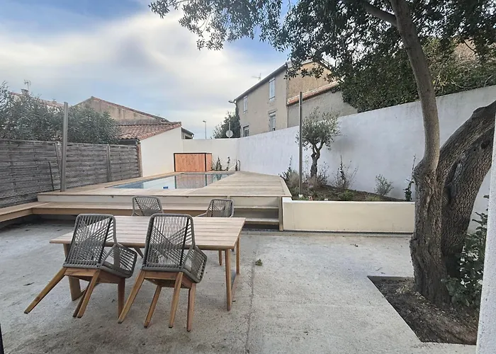 Maison Nomade Piscine Privee, Parking Et Clim Vakantiehuis